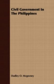 Paperback Civil Government in the Philippines Book