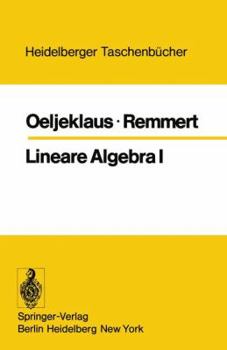 Paperback Lineare Algebra I [German] Book