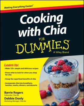 Paperback Cooking with Chia For Dummies Book