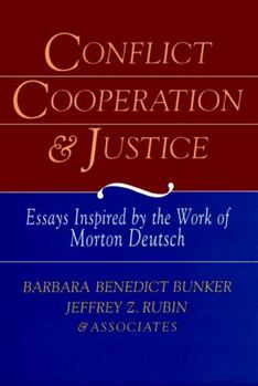 Hardcover Conflict Cooperation and Justi(DP11) Book