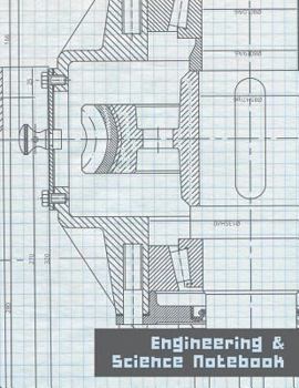 Paperback Engineering & Science Notebook: Math & Science Graphing Composition Book Grid Paper Notebook, Quad Ruled, 100 Sheets (Large, 8.5 X 11) Book