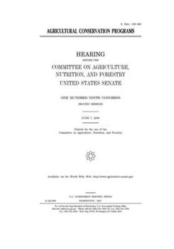 Agricultural conservation programs