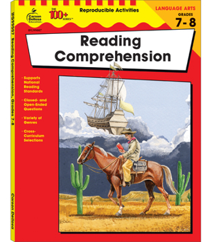 Paperback Reading Comprehension, Grades 7 - 8: Volume 22 Book