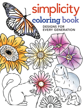 Paperback Simplicity Coloring Book: Designs for Every Generation Book