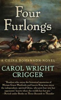 Paperback Four Furlongs [Large Print] Book