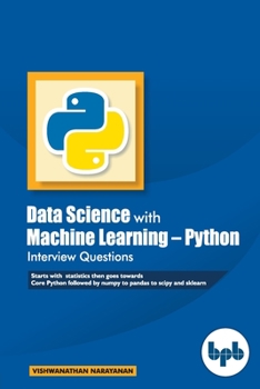 Paperback Data Science with Machine Learning Book
