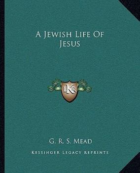 Paperback A Jewish Life Of Jesus Book