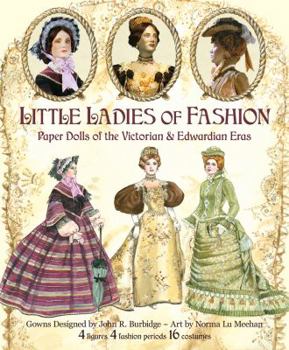 Paperback Little Ladies of Fashion Paper Dolls of the Victorian and Edwardian Eras Book