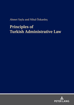 Hardcover Principles of Turkish Administrative Law Book