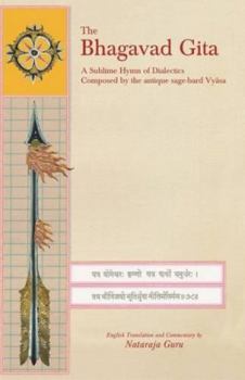 Hardcover The Bhagavad Gita: A Sublime Hymn of Dialectics Book