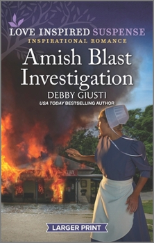 Mass Market Paperback Amish Blast Investigation [Large Print] Book