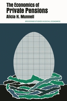 Paperback Economics of Private Pensions Book