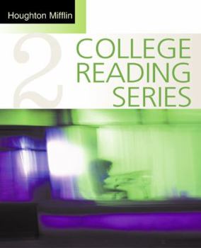 Paperback Houghton Mifflin College Reading Series, Book Two Book