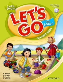 Paperback Let's Go, Let's Begin Student Book [With CD (Audio)] Book