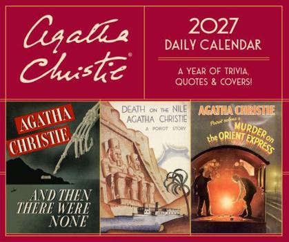 Agatha Christie 2027 Daily Calendar: A Year of Trivia, Quotes & Covers