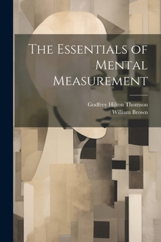Paperback The Essentials of Mental Measurement Book