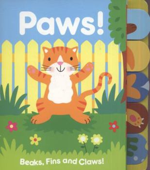 Hardcover Paws, Beaks, Fins and Claws!. [Written by Richard Powell Book