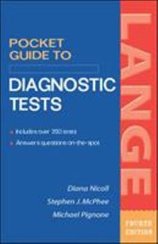 Paperback Pocket Guide to Diagnostic Tests Book