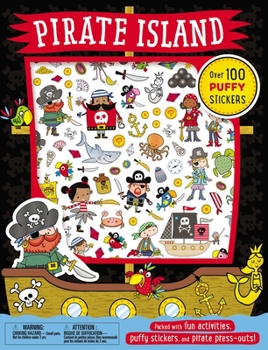 Paperback Pirate Island Puffy Sticker Book