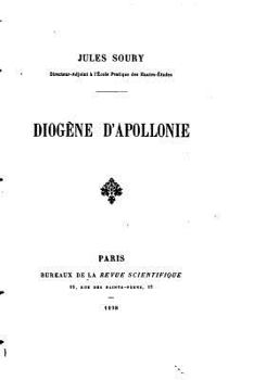 Paperback Diogène d'Apollonie [French] Book