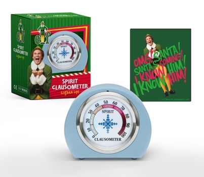 Paperback Elf: Spirit Clausometer: Lights Up! Book