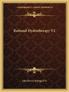 Paperback Rational Hydrotherapy V2 Book
