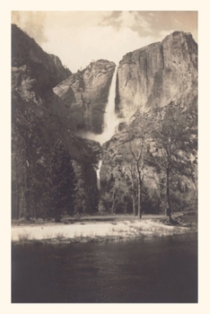 Paperback Vintage Journal Yosemite Falls Book