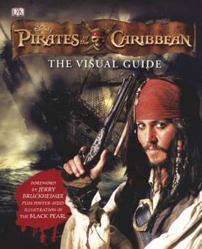 Hardcover Pirates of the Caribbean: The Visual Guide Book