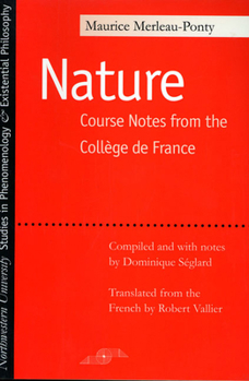 Paperback Nature: Course Notes from the College de France Book