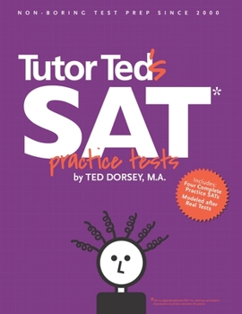 Paperback Tutor Ted's SAT Practice Tests Book