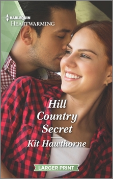 Mass Market Paperback Hill Country Secret: A Clean Romance [Large Print] Book