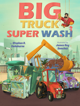Hardcover Big Truck Super Wash Book