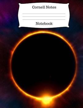 Paperback Cornell Notes Notebook: Cornell Notepaper for Taking Notes, 8.5x11, 150 Pages, Eclipse Book