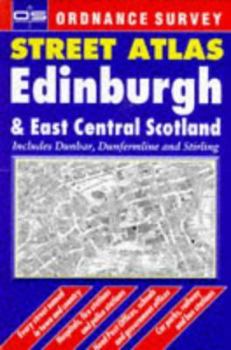 Hardcover Philip's Street Atlas: Edinburgh and East Central Scotland (OS / Philip's Street Atlases) Book