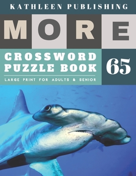 Crossword Puzzles for Seniors: beginner crossword puzzles for adults | More Crosswords Quiz for beginners Large Print for adults & senior Shard Design ... gifts made in USA (crossword books quick)