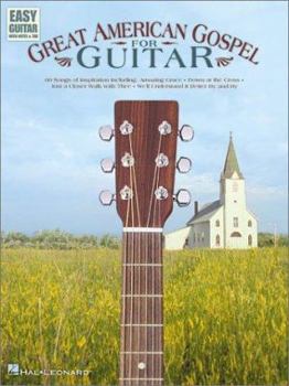 Paperback Great American Gospel for Guitar Book