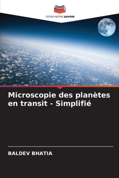 Paperback Microscopie des planètes en transit - Simplifié [French] Book