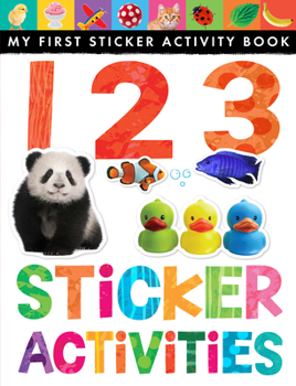 Paperback 123 Sticker Activities: My First Sticker Activity Book