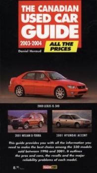 Paperback The Canadian Used Car Guide 2003-2004 Book