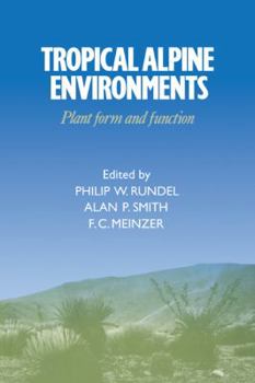 Paperback Tropical Alpine Environments: Plant Form and Function Book