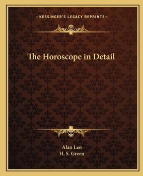 Paperback The Horoscope in Detail Book