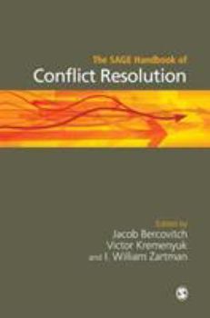 Hardcover The SAGE Handbook of Conflict Resolution Book