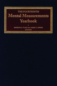 Hardcover The Fourteenth Mental Measurements Yearbook Book