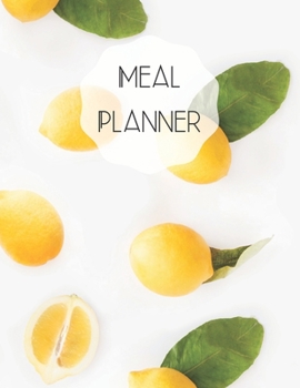 Meal Planner: Track and plan your food weekly, contains shopping list