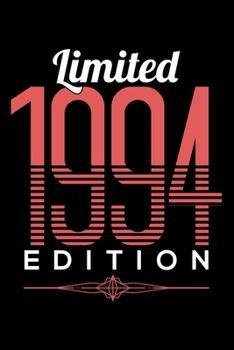 LIMITED 1994 EDITION: Dot Grid Journal, Diary, Notebook, 6x9 inches with 120 Pages.