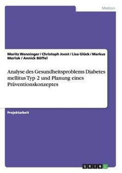 Paperback Analyse des Gesundheitsproblems Diabetes mellitus Typ 2 und Planung eines Präventionskonzeptes [German] Book