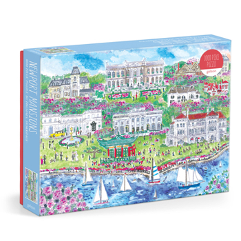 Misc. Michael Storrings Newport Mansions 1000 Piece Puzzle Book