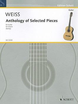 Paperback Anthology of Selected Pieces: Guitar Solo Book