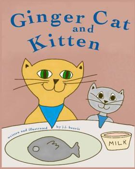Paperback Ginger Cat and Kitten Book