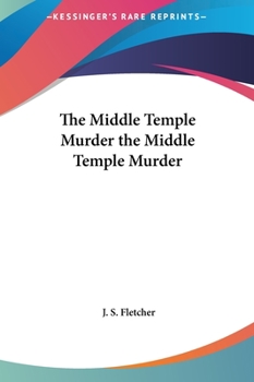 Hardcover The Middle Temple Murder the Middle Temple Murder Book